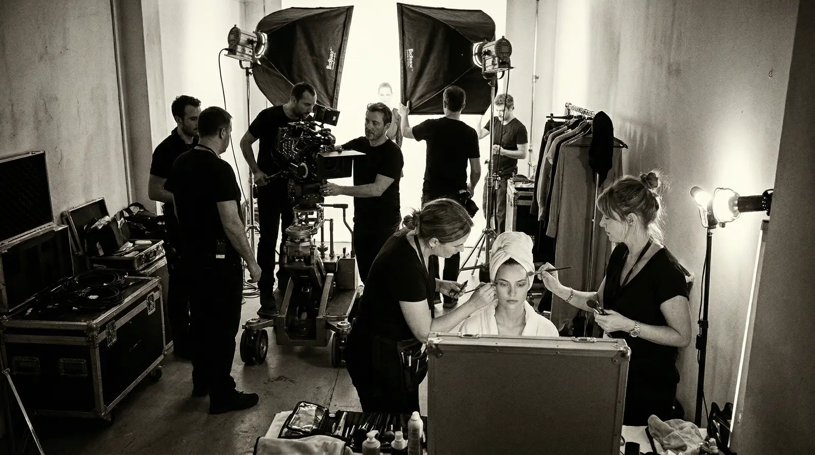 乐玩LW平台 幕后故事 时尚大片拍摄现场